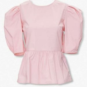 Forever 21 puff sleeve flounce top